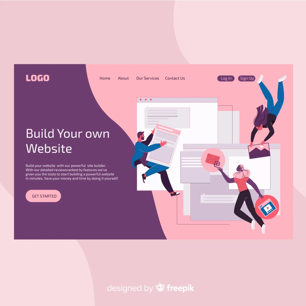Landing page vs website untuk bisnis